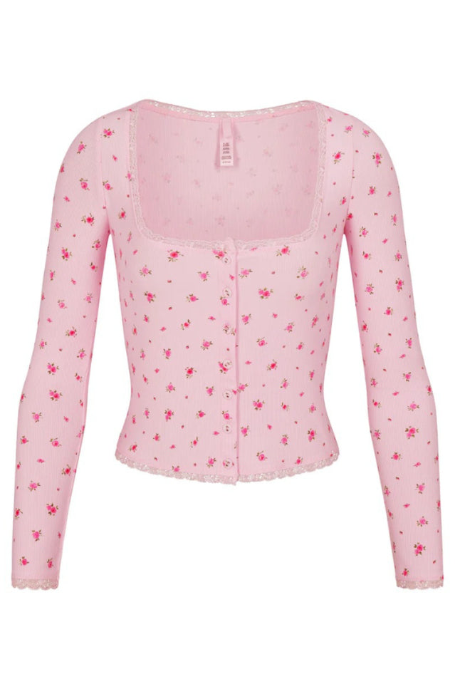 Long Sleeve Lounge Top
