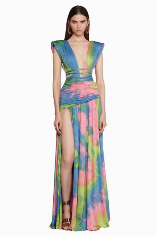 Maya Printed Gown