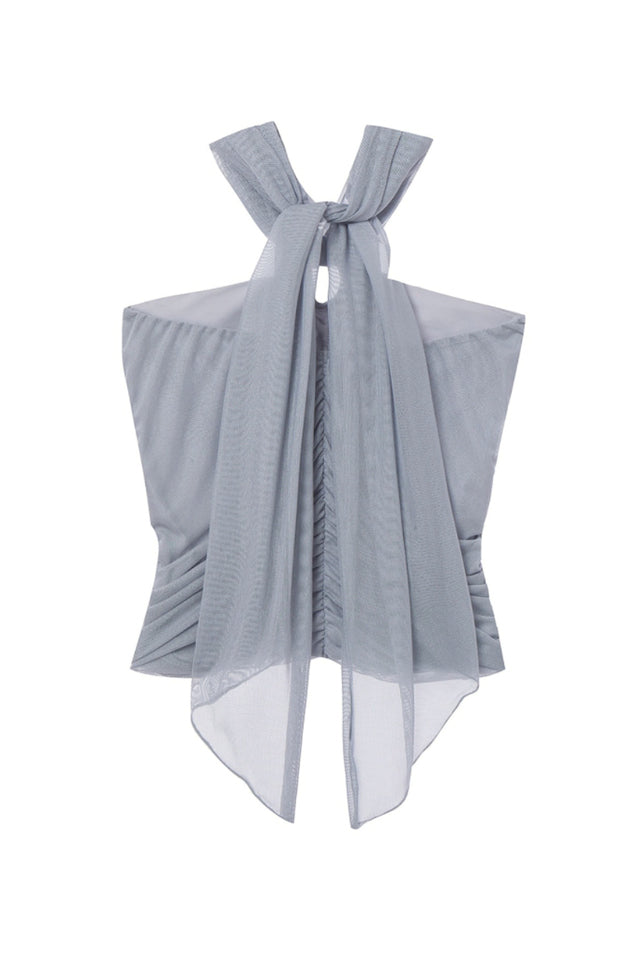 Gray Ruched Camisole