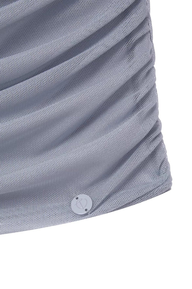 Gray Ruched Camisole