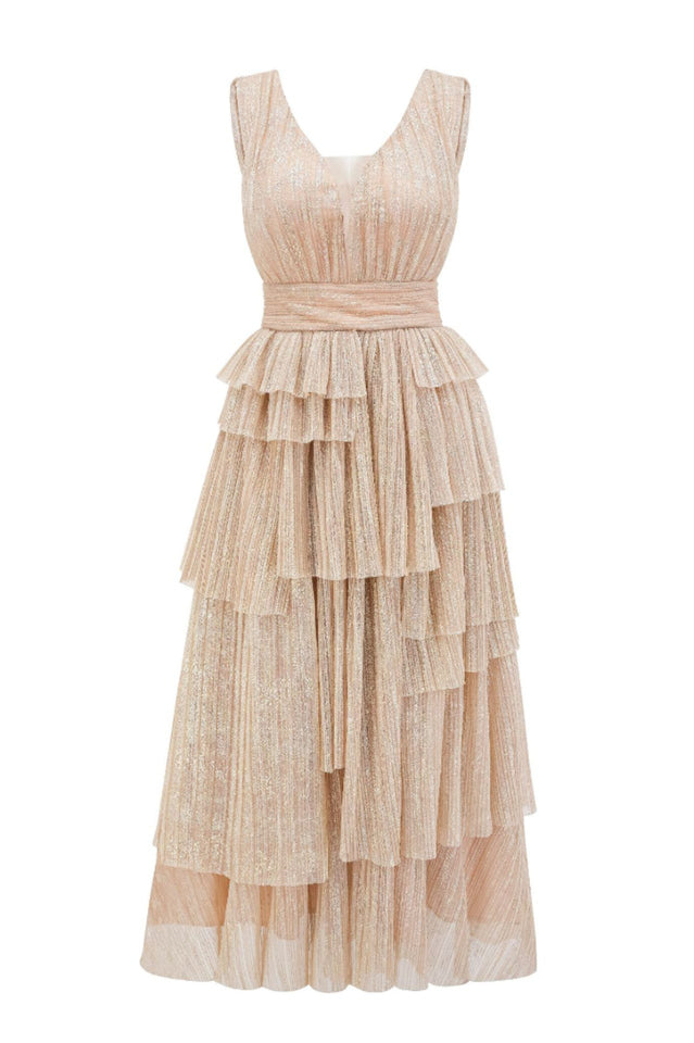 Asymmetric Blingy Dress
