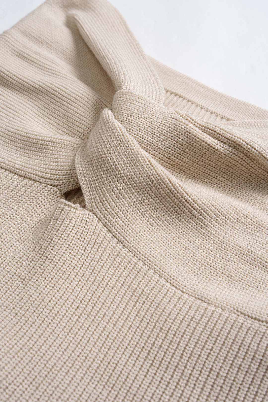 Knit Crossed Hollow Out Tank Top