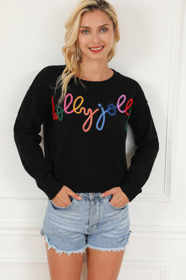 Holly Jolly Tinsel Sweater