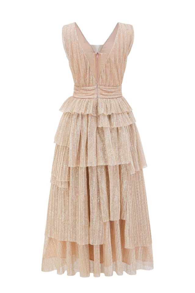 Asymmetric Blingy Dress