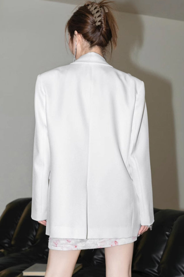 In Bloom Floral-appliqué Blazer