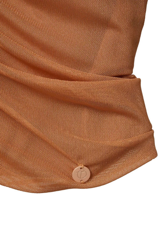 Gray Ruched Camisole