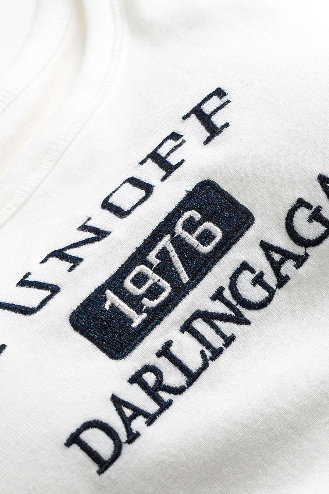 Letter Embroidery Tank Top