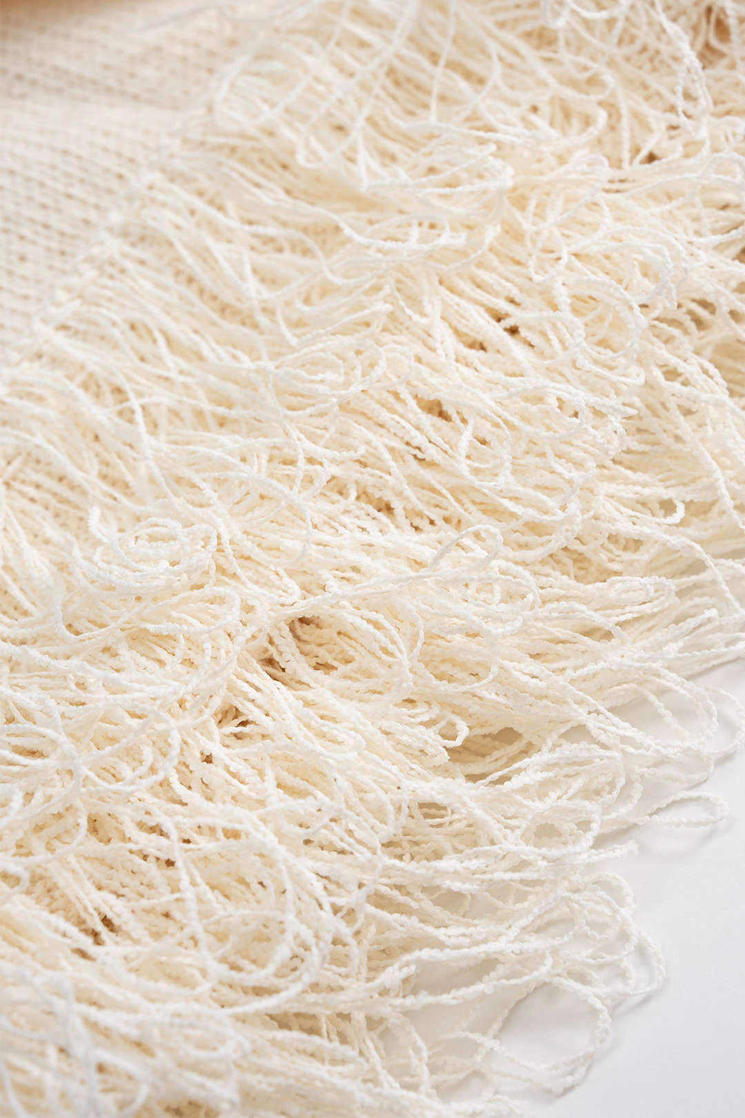 Knit Fringe Braided Backless Slip Sleeveless Dress