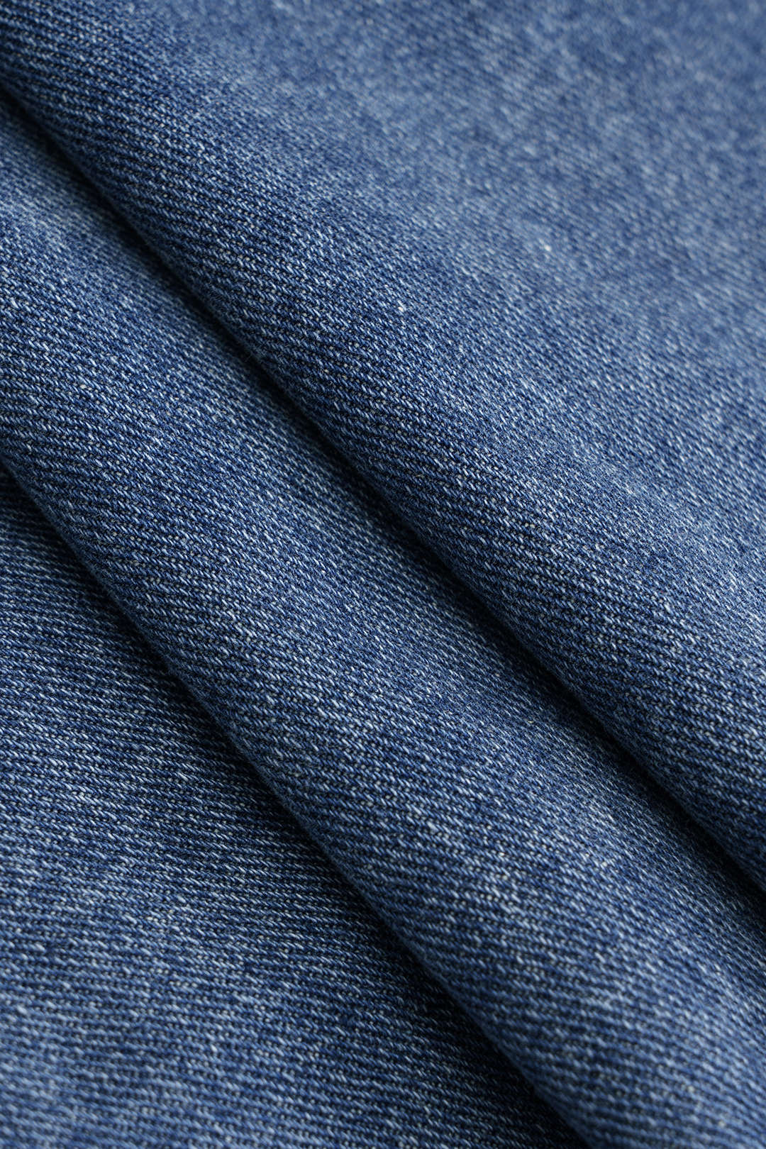 Denim Asymmetrical Pocket Skirt