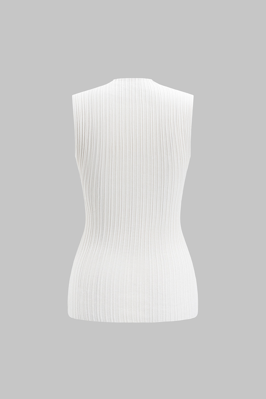 Texture Sleeveless Tank Top