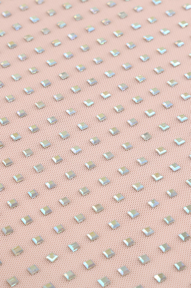 Crystal Nude Dress