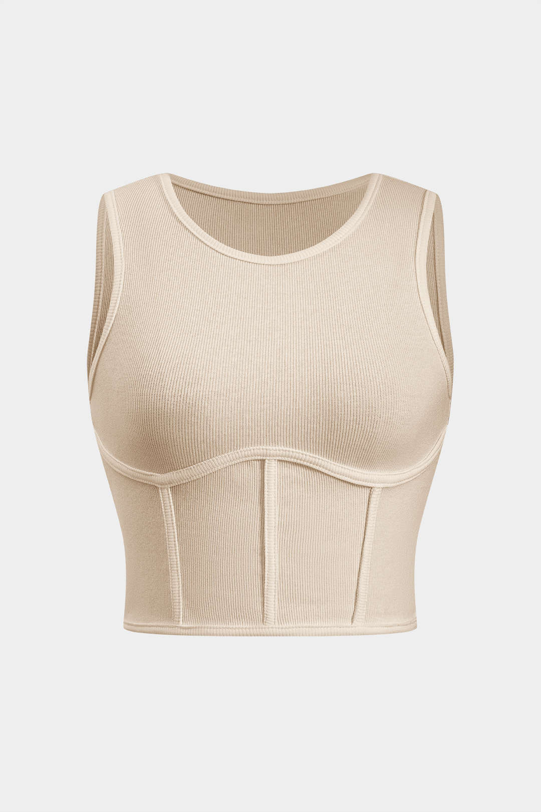 Corset Cropped Tank Top
