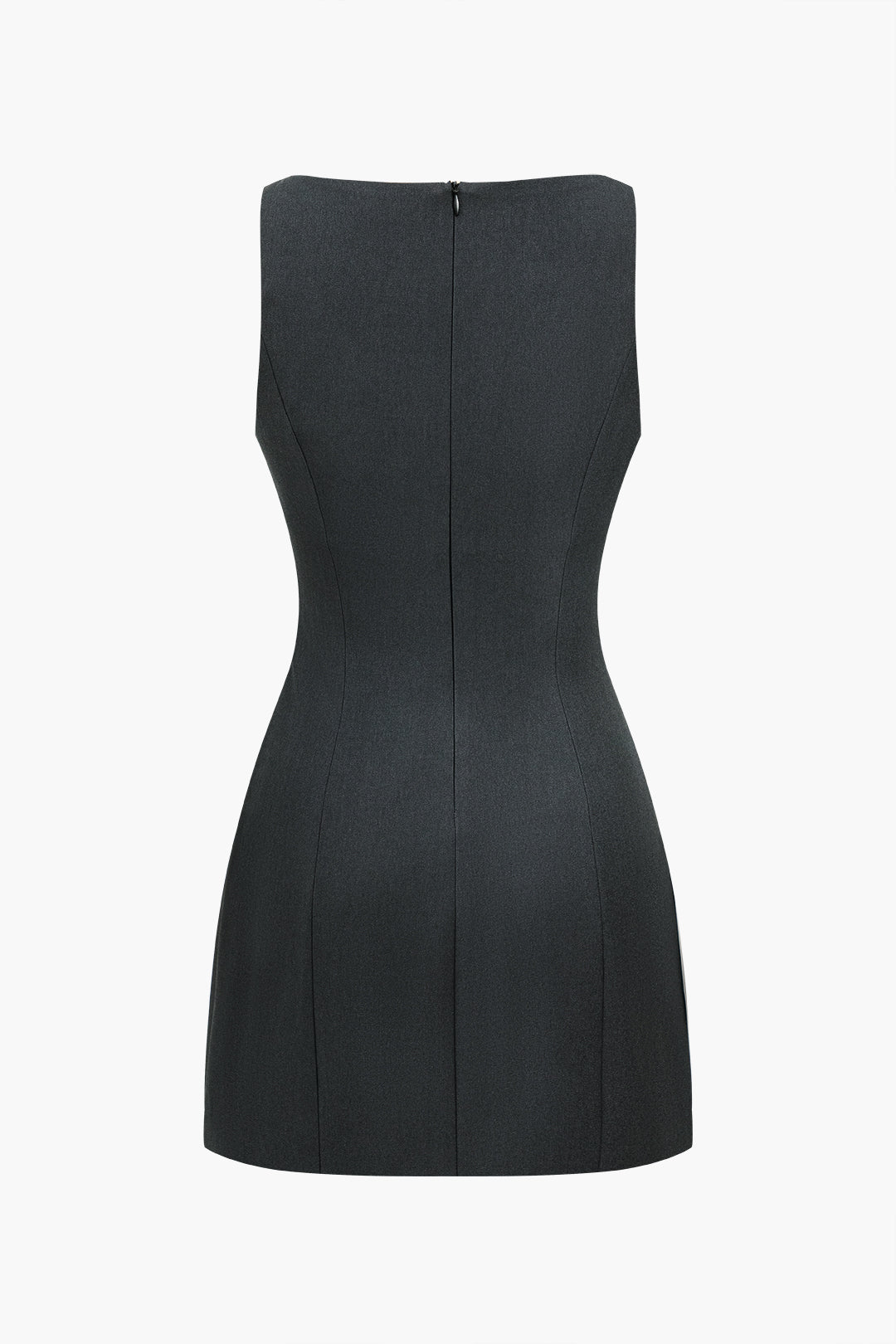 Basic Solid Tank Mini Dress