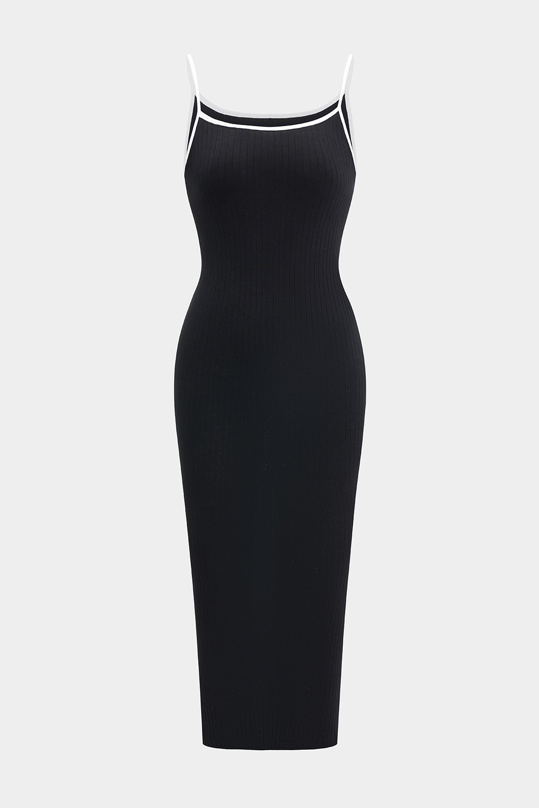 Backless Straps Sleeveless Midi Dress