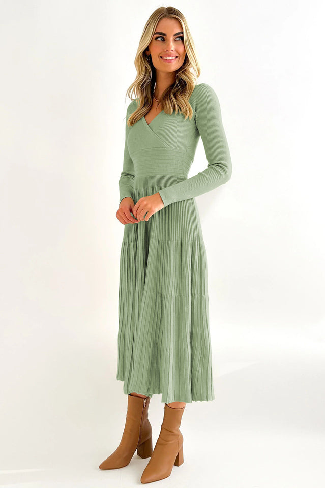 Alise Knit Midi Dress