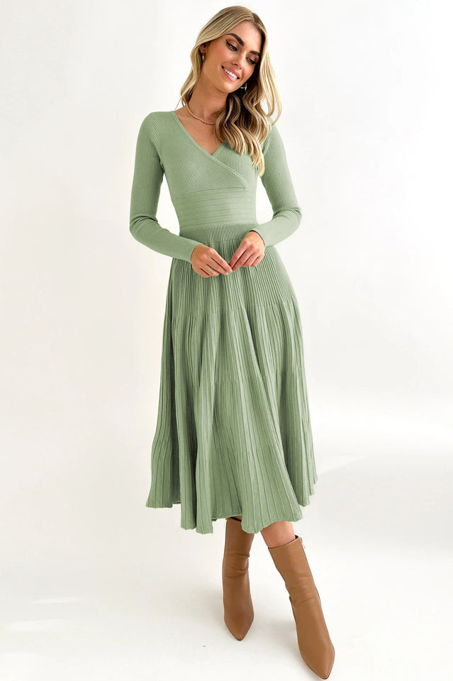 Alise Knit Midi Dress