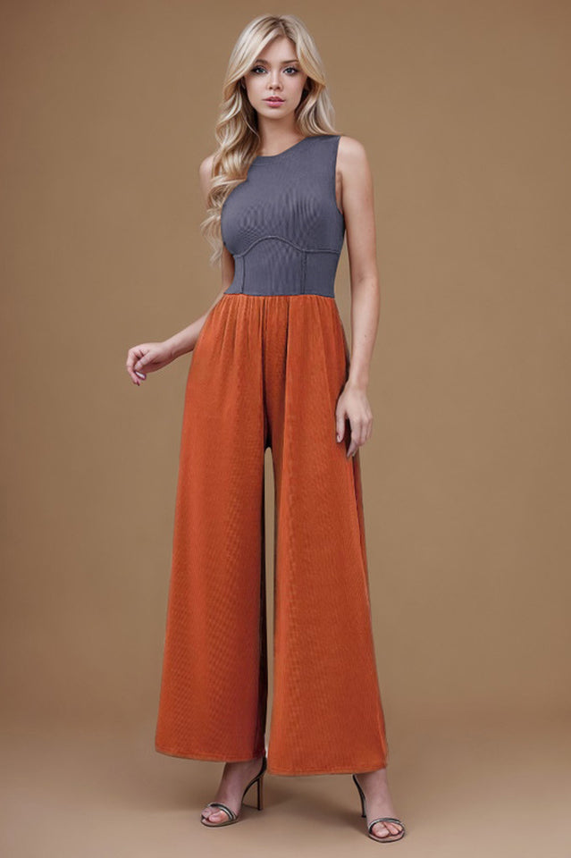 Wide Leg Jumpsuit