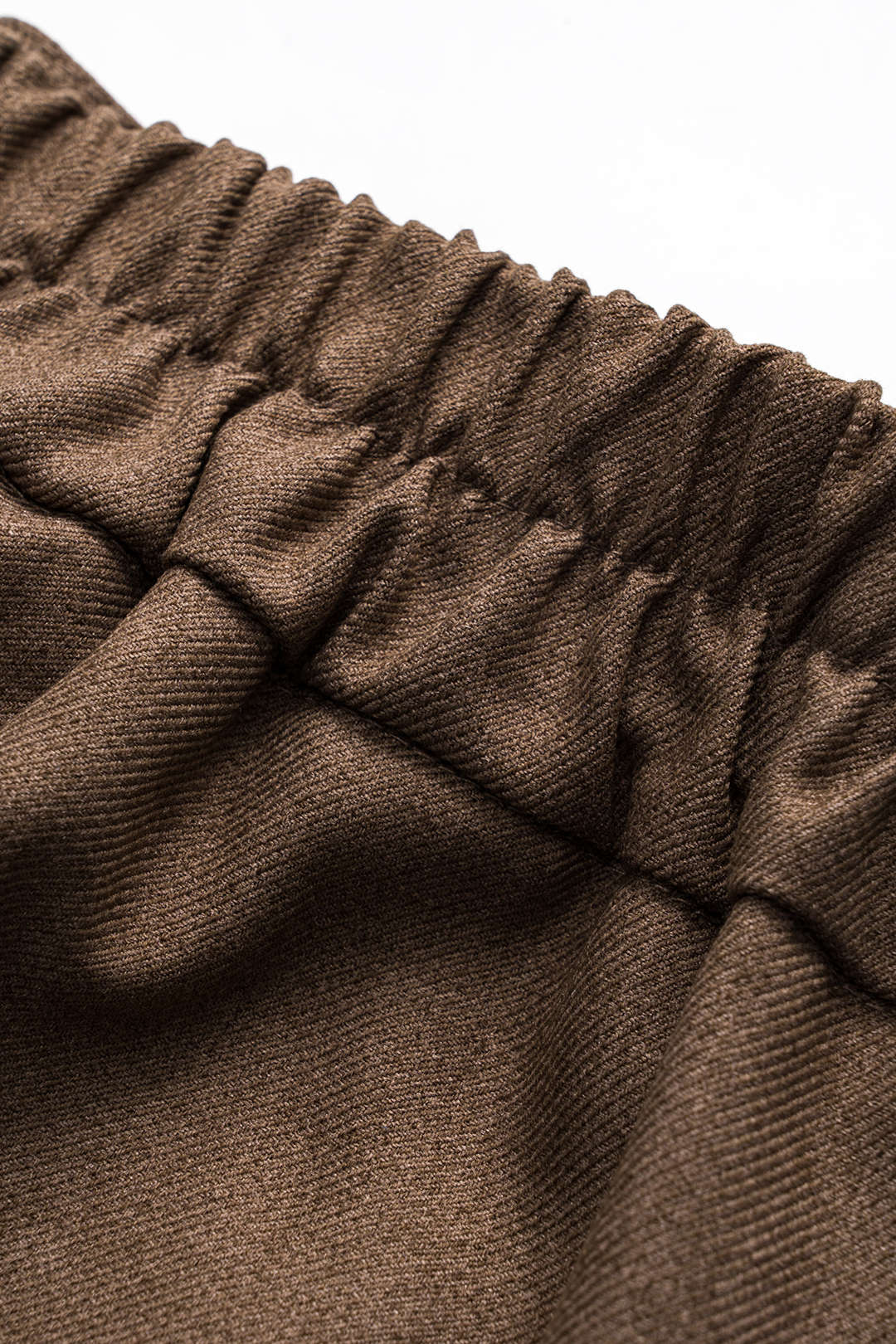 Belted Ruched High Waist Shorts