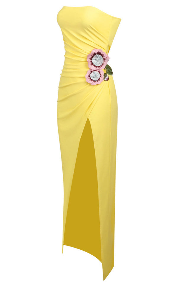 Floral Applique Dress