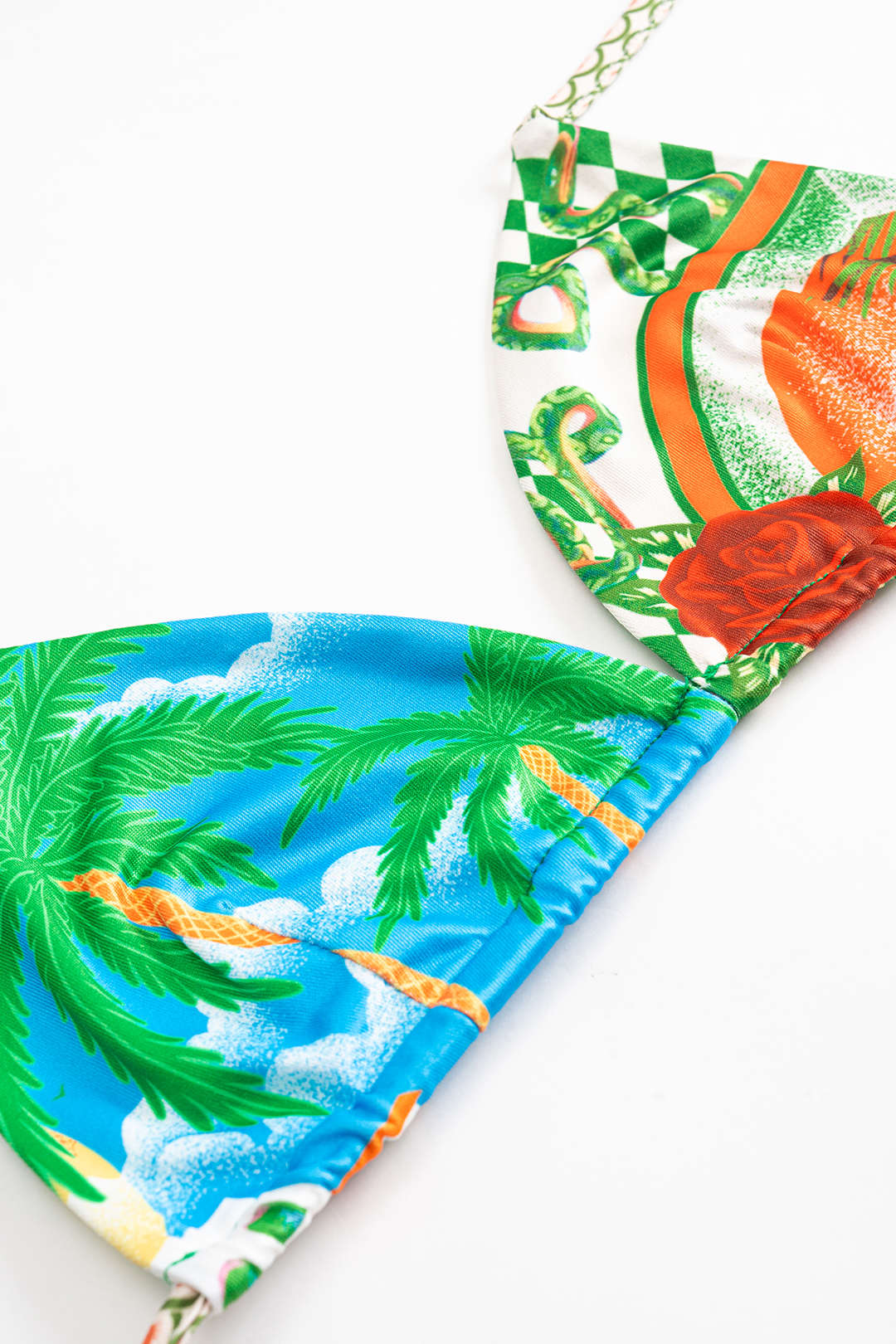 Beach Floral Print Bikini Set