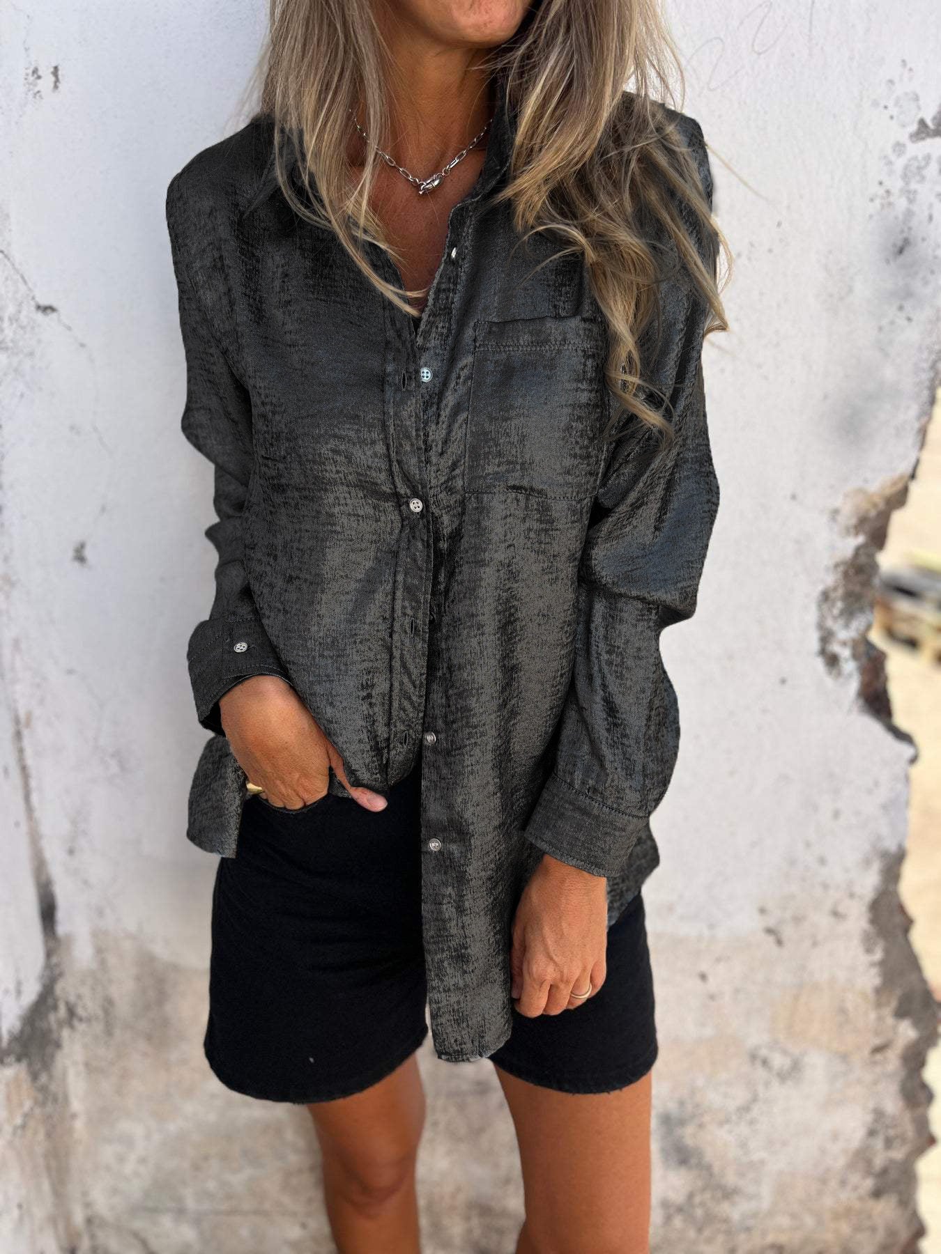 Chloeâ„?| Metallic Blouse