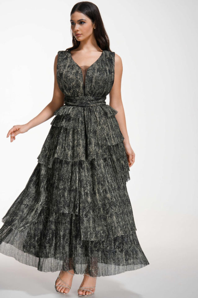 Asymmetric Blingy Dress