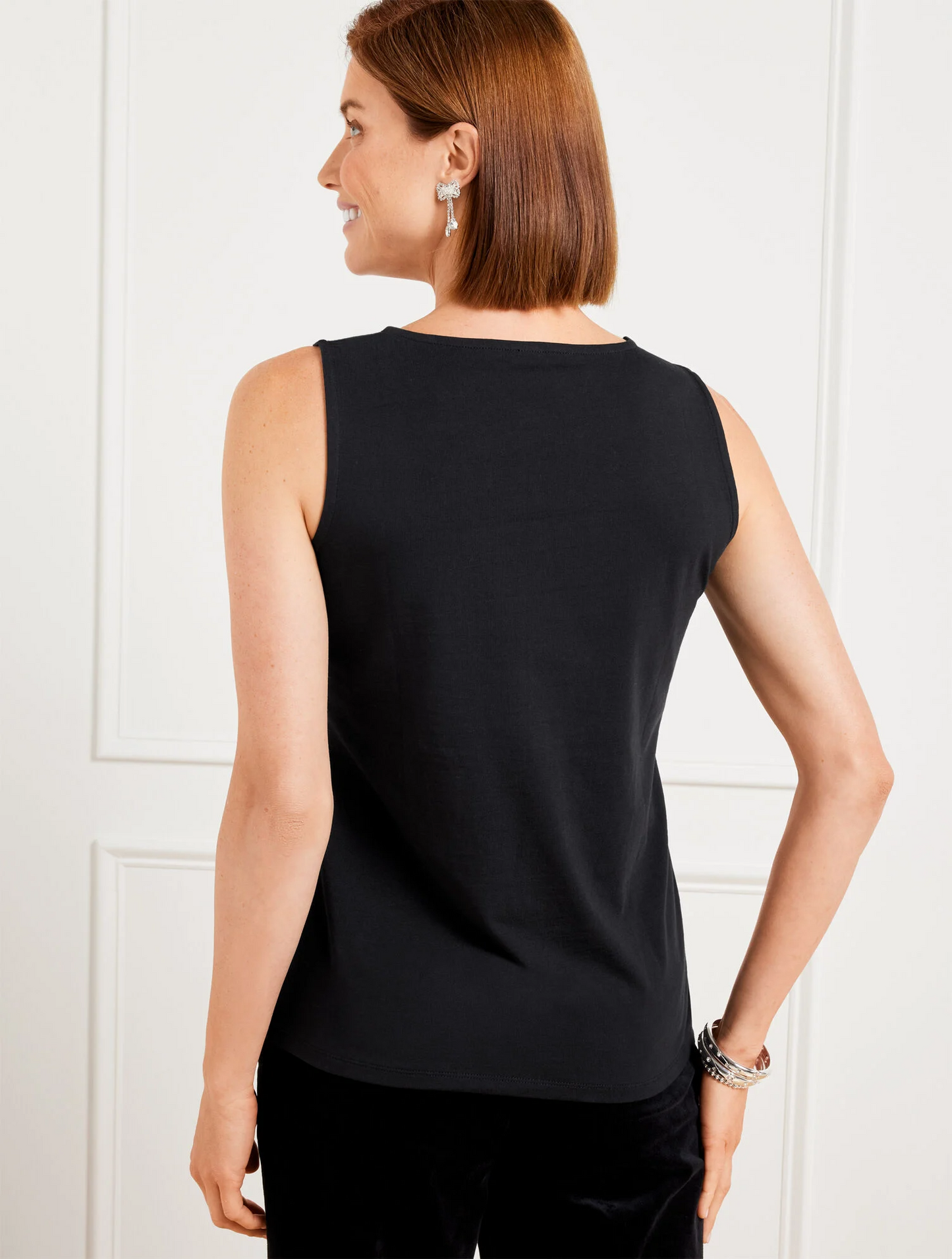 Seren - Women's Black Sequin Shell Sweater