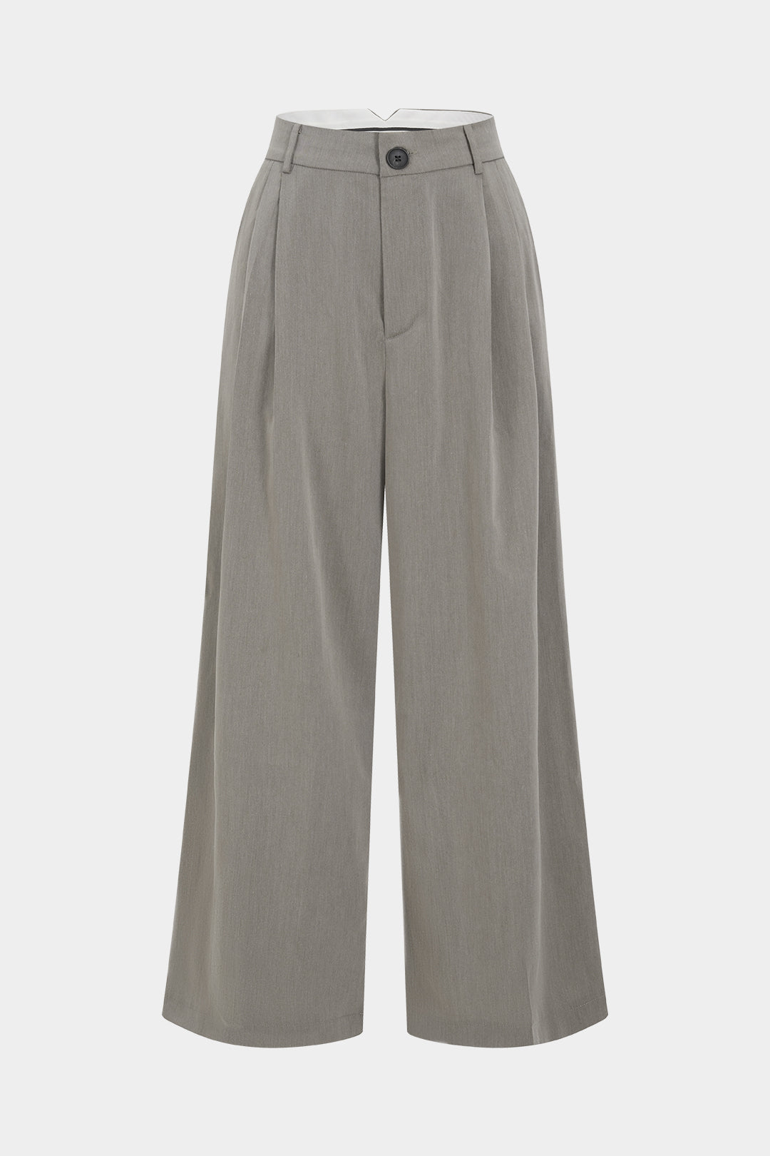 High Waist Wide Leg Trousers