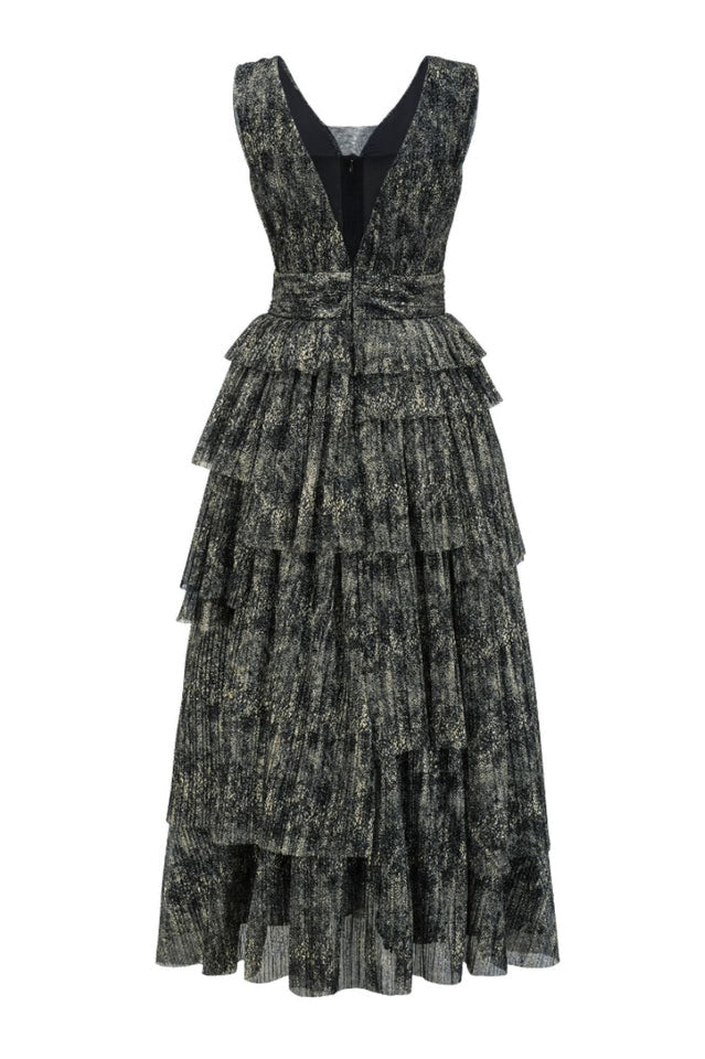 Asymmetric Blingy Dress
