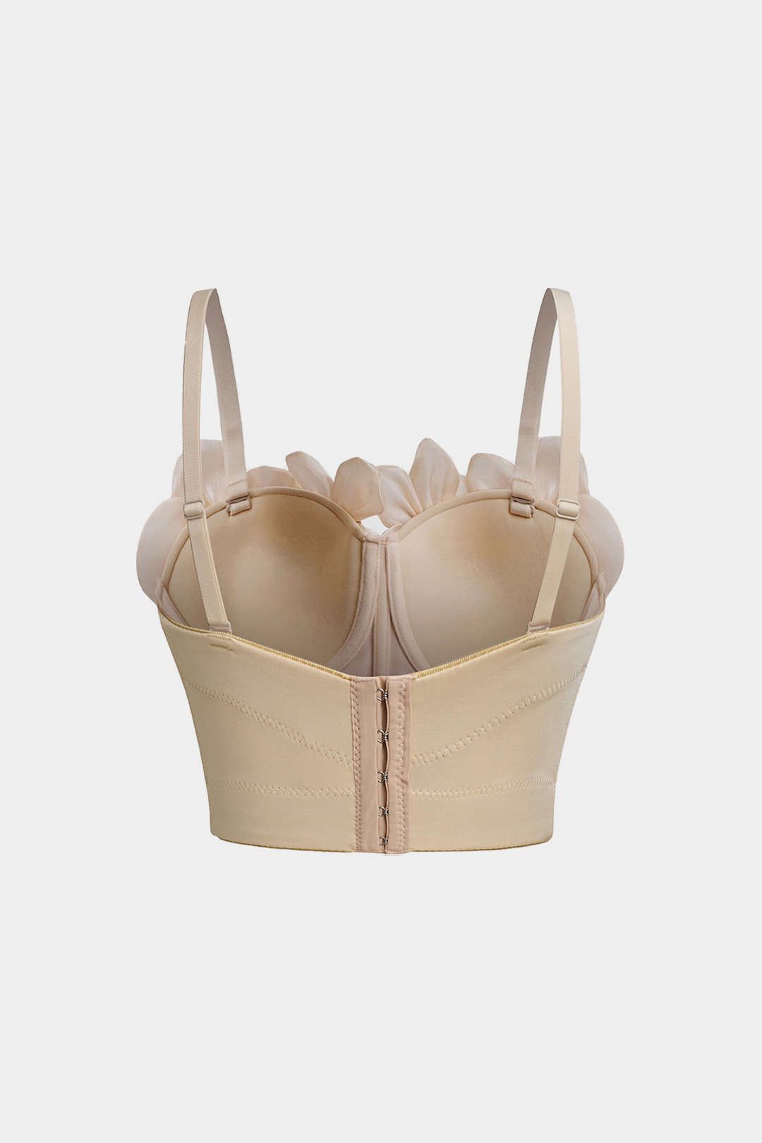 Bustier 3D Floral Rhinestone Pearl Cami Top