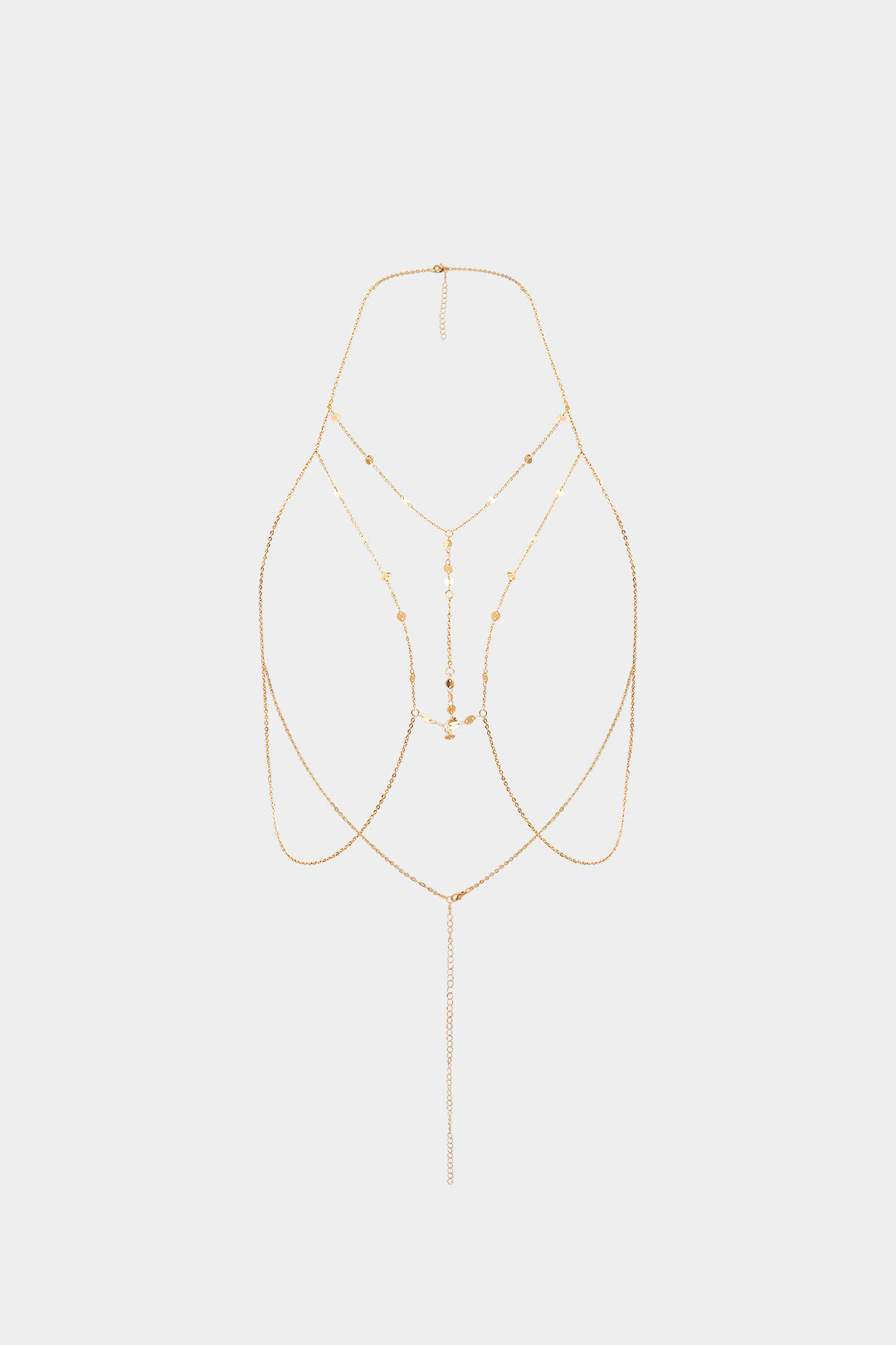 Sequins Discs Bikini Body Chain