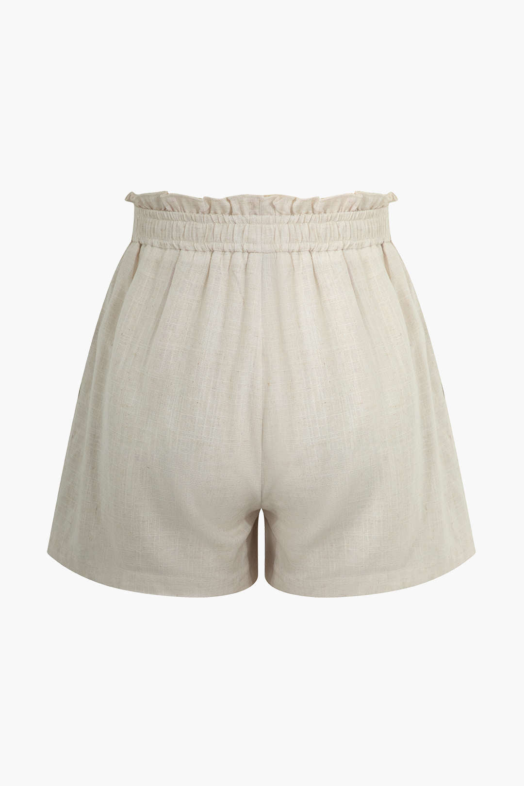 Ruffled Waistband Shorts