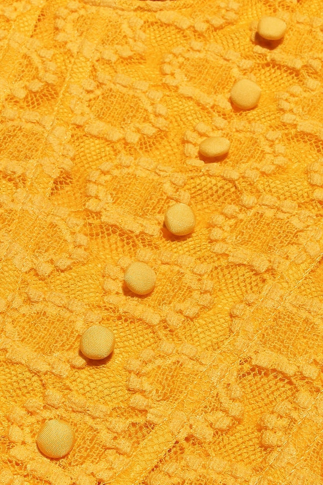 Carolina Apricot Lace Corset Mini Dress