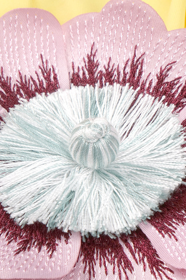 Floral Applique Dress