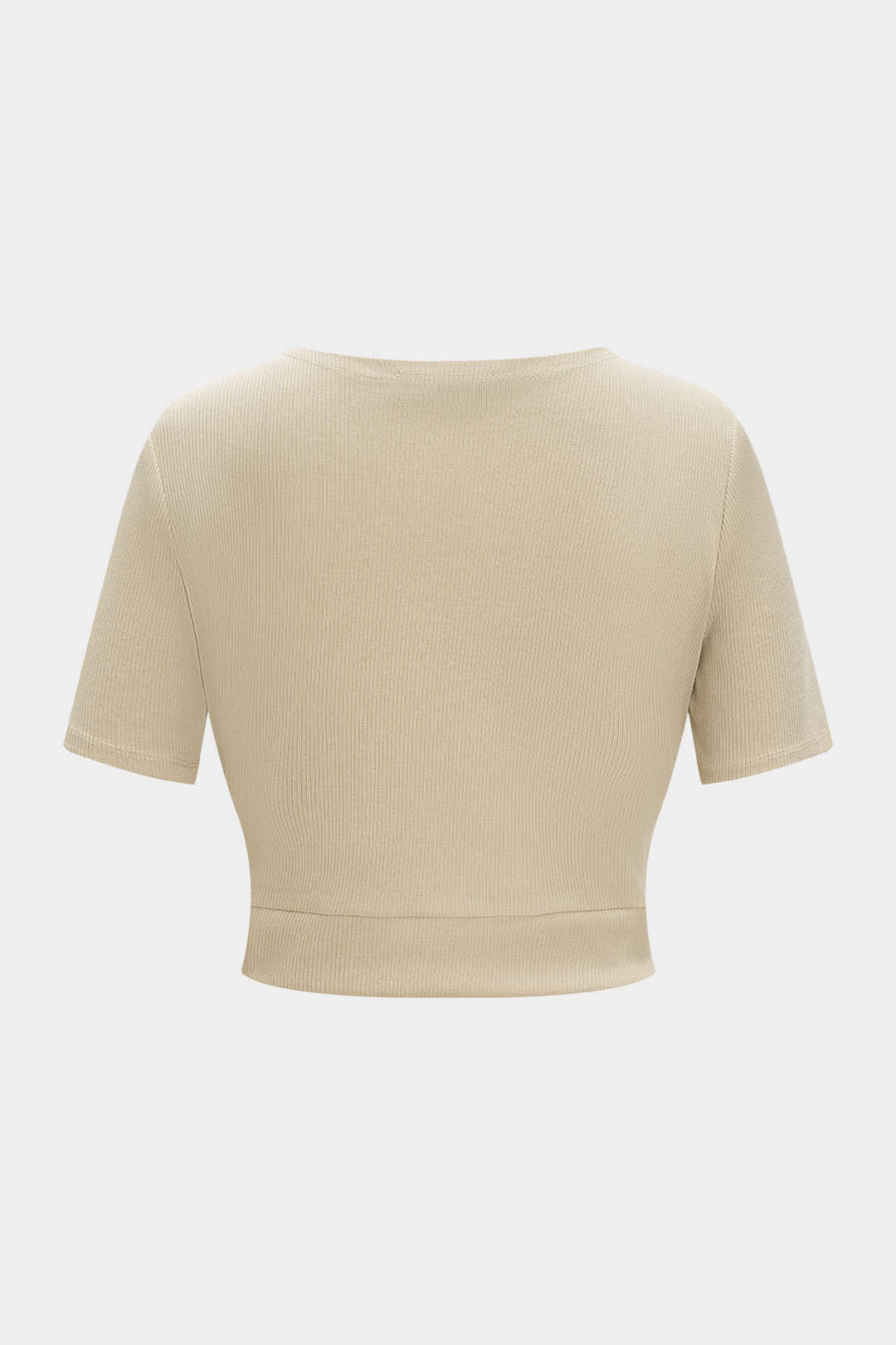 Solid Crossed T-Shirt