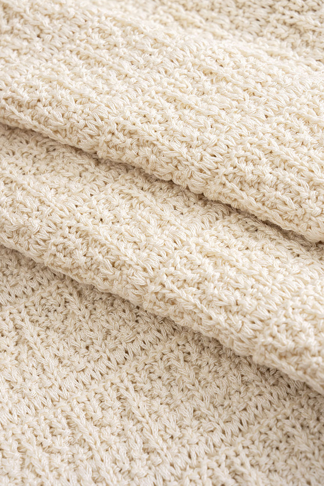 Knit Texture Ruffle Mini Skirt