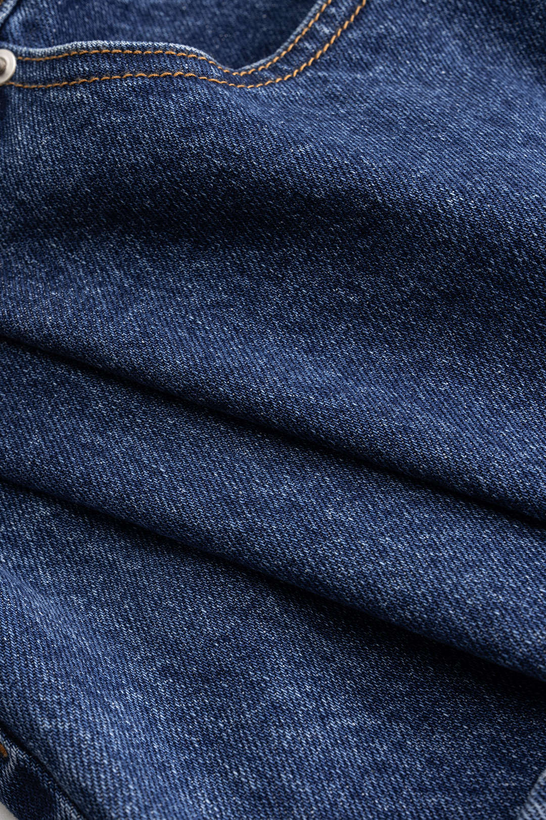 Denim Asymmetrical Patchwork Zipper Skirt
