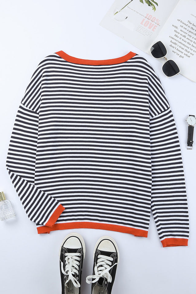 All Around The Way Striped Top