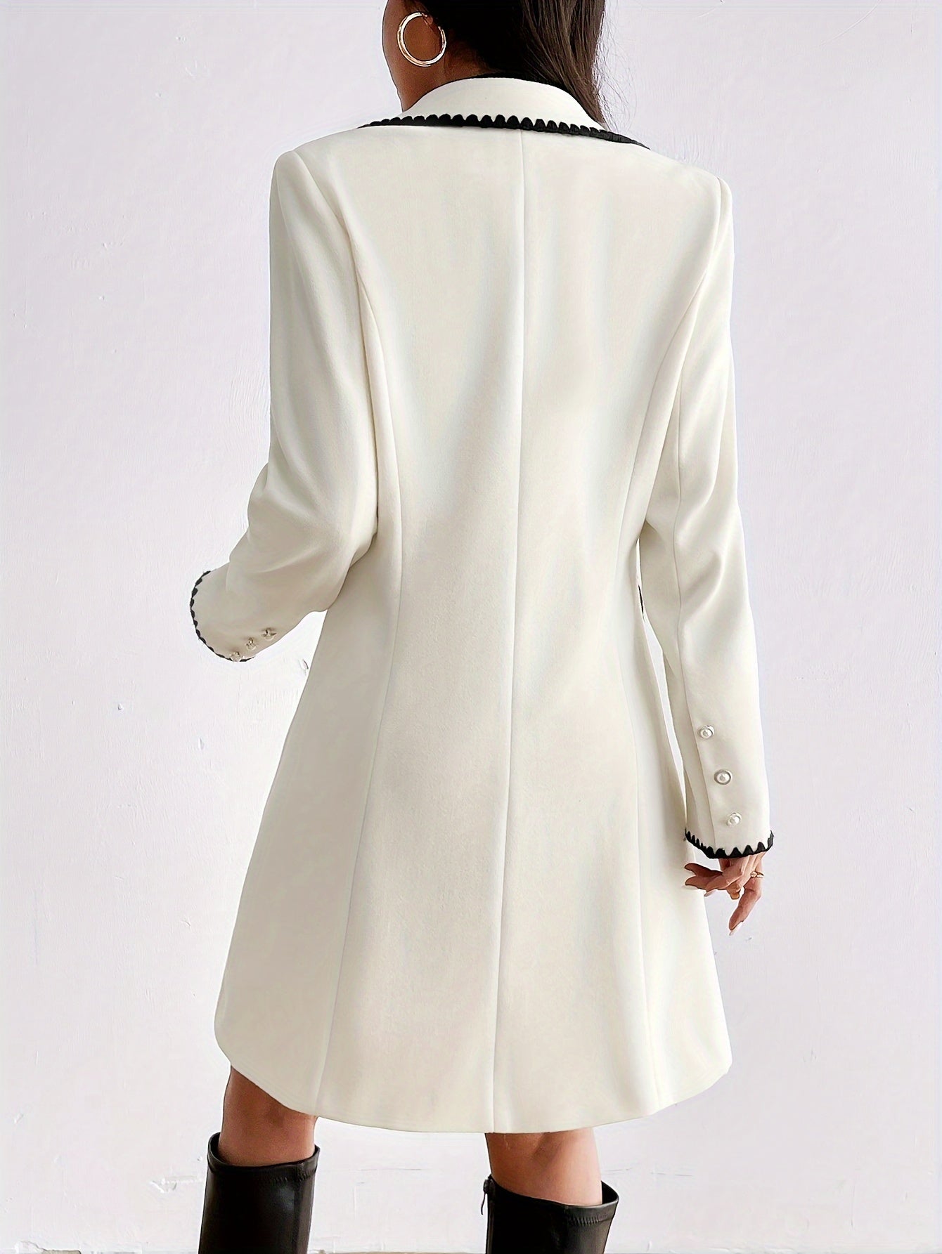 Jasmine- Elegant Long Sleeve Coat