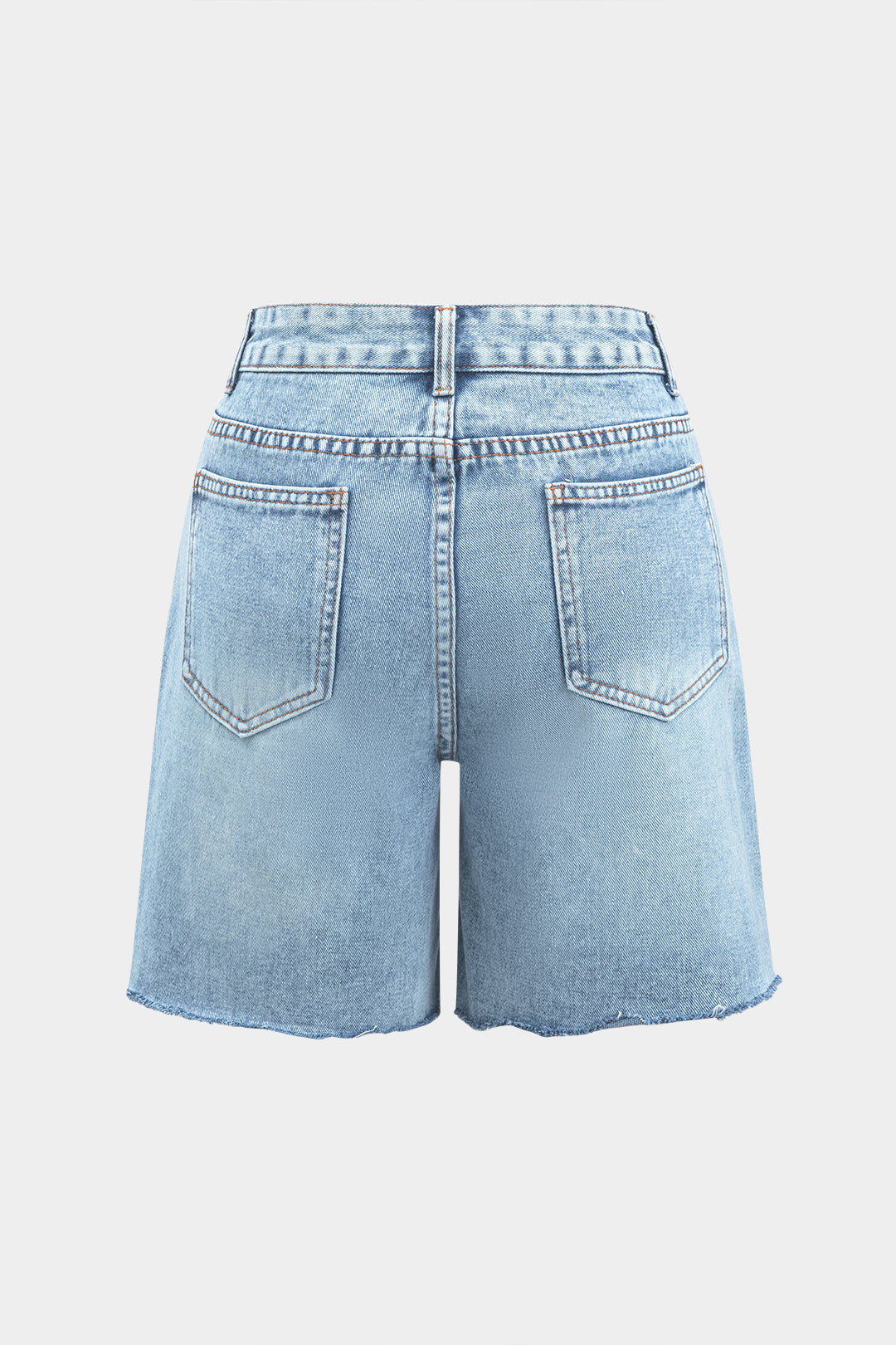 Denim Button Pocket Jorts
