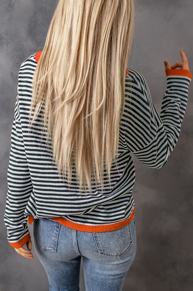 All Around The Way Striped Top
