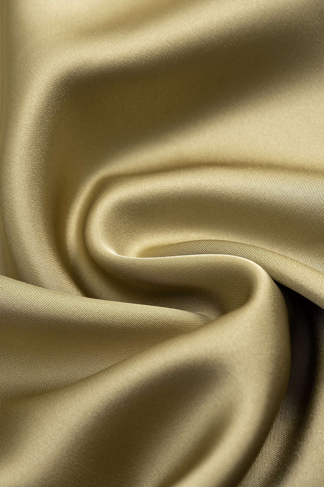 Contrast Satin Pleated Lantern Trousers