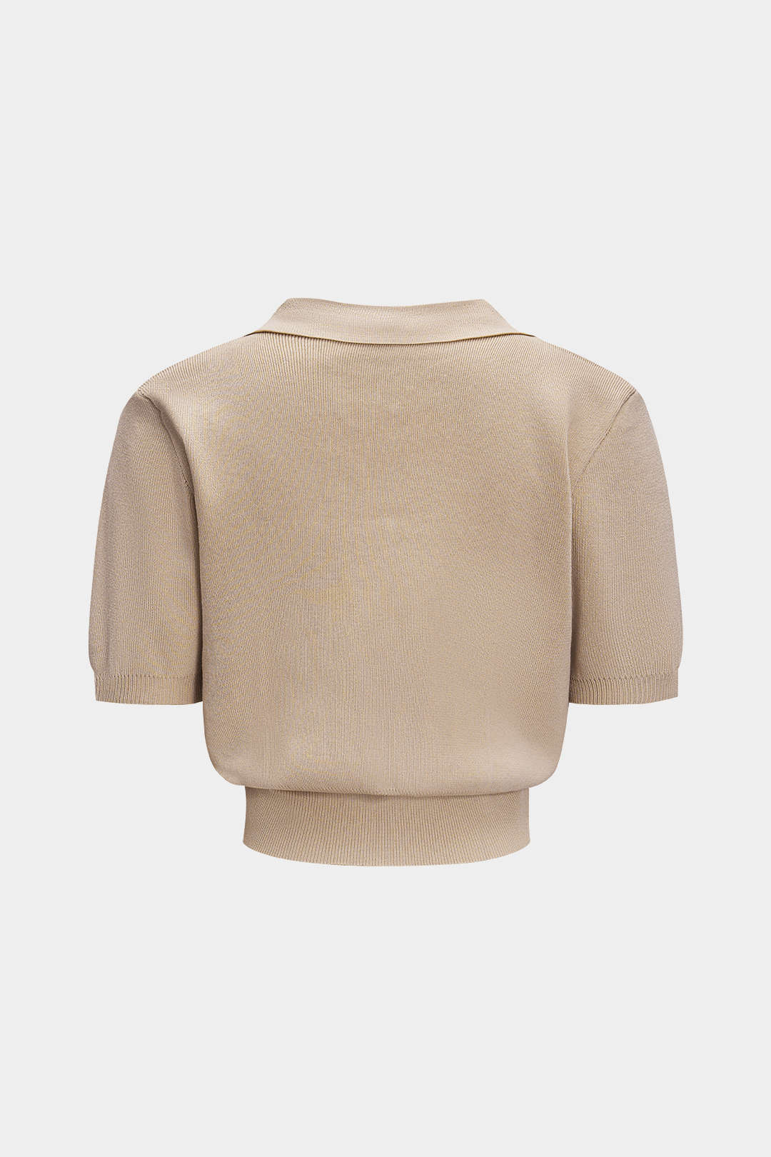 Knit Metallic Detail Tank Top And Skirt Set