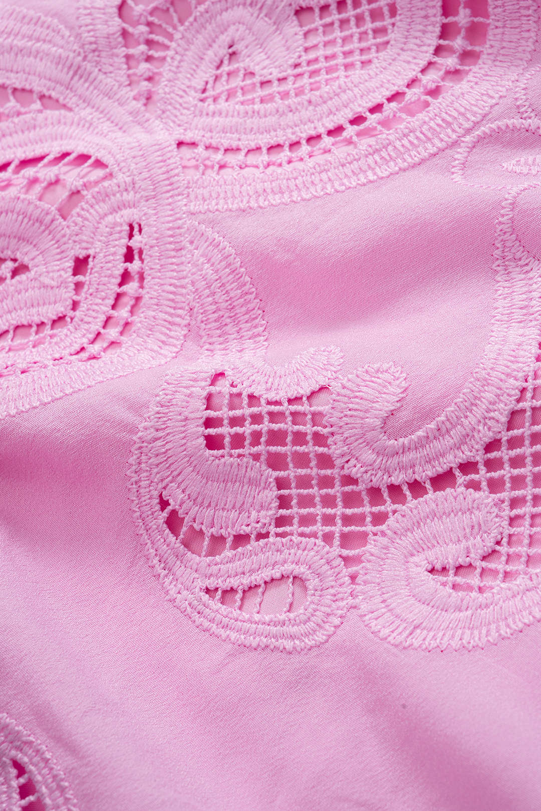 Hollow Out Embroidery Tank Top And Skirt Set