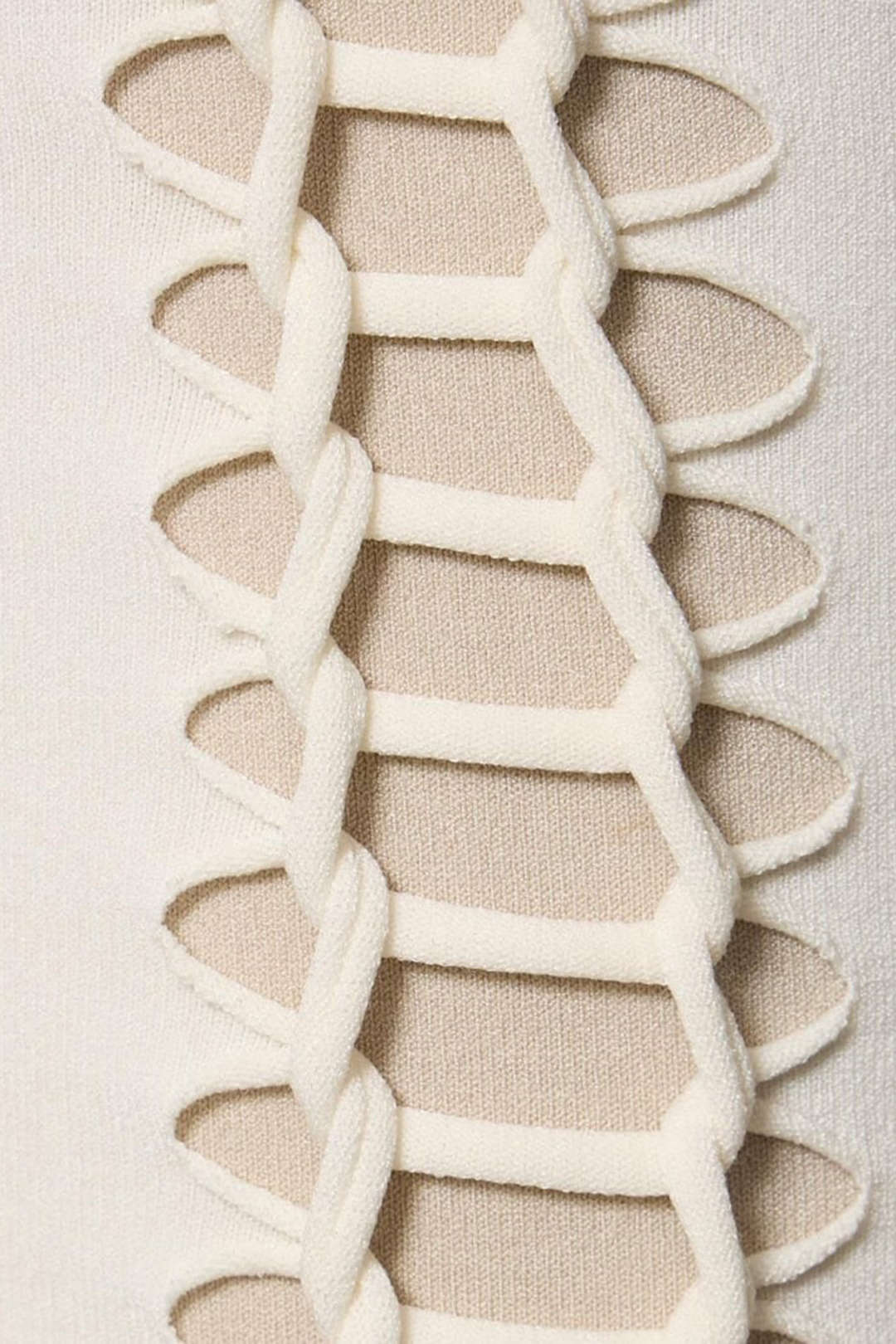 Braided Cut Out Sleeveless Mini Dress