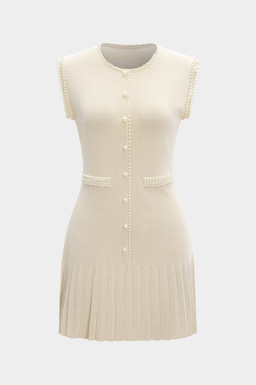 Knit Tank Pearl Dress