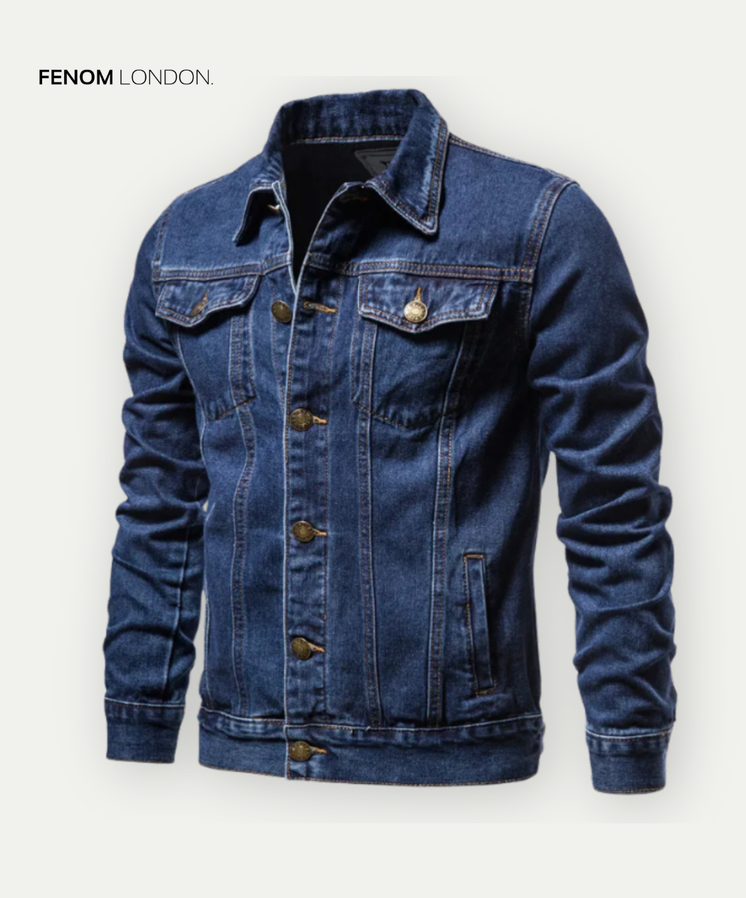 Alfieâ„?Premium Men's Denim Jacket