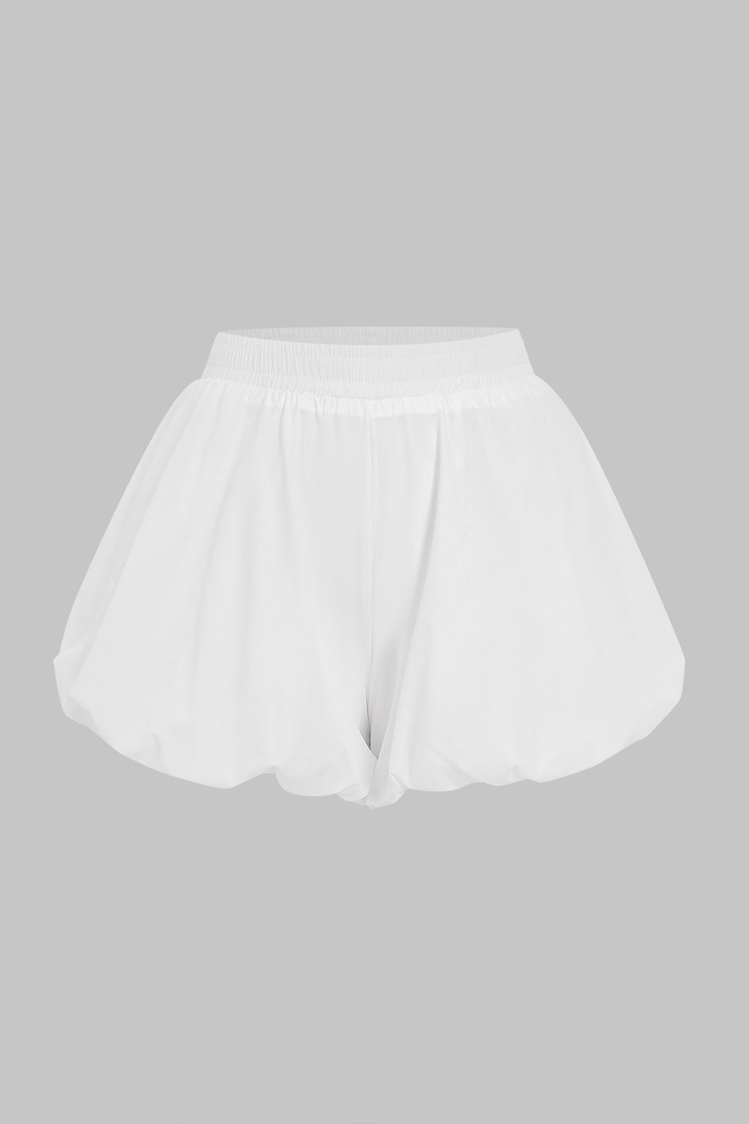 Plus Size Puff High Waist Skirt