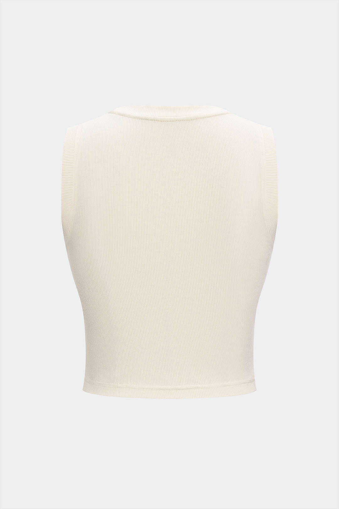 Car Letter Print Sleeveless Tank Top