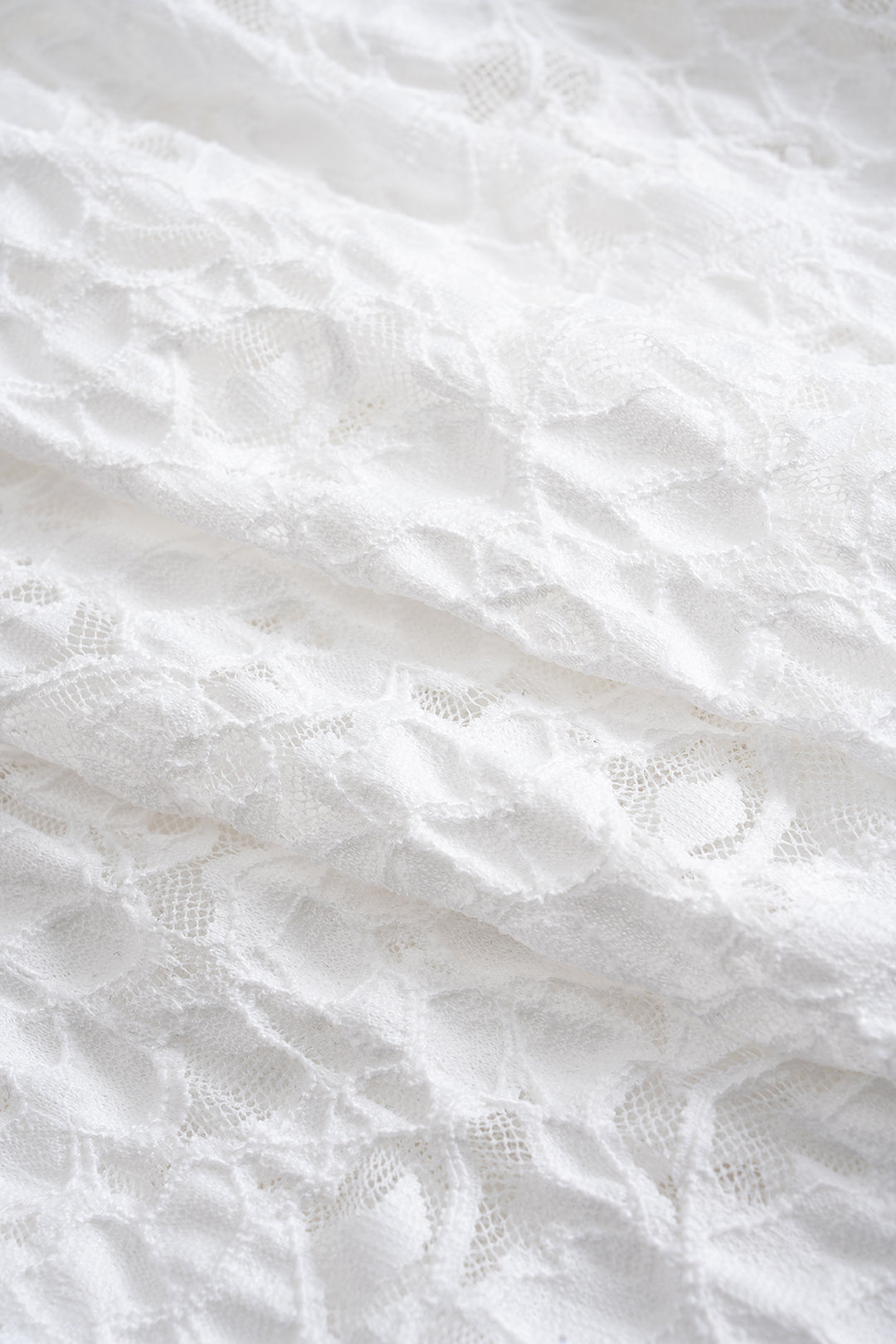 Sheer Lace High Waist Skirt